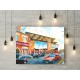 Liverpool FC Anfield Stadium 'Going to the Match' S1 Wall Art Canvas